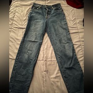 H&M high waisted mom jeans